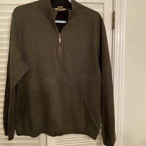 Ocean & Coast Xl Pull Over Sweater zip Green